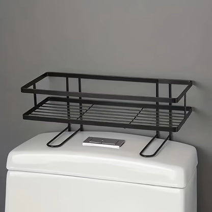 トイレタンク上ラック｜手洗いなしタンク用・幅32cm・穴あけ不要